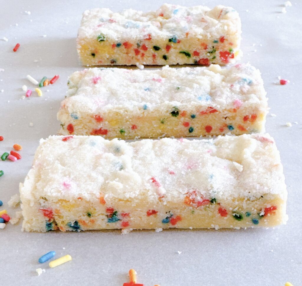 Photo of funfetti sugar cookie bars